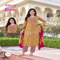 deepika vol 31 by kavya embroidery work stylish capsule readymade suits