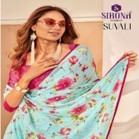 sirona fashion suvali crape jacquard beautiful georgette saree