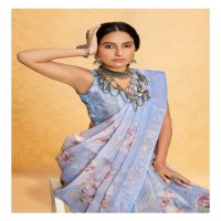 butterfly by kashvi creation unique style organza saree for women