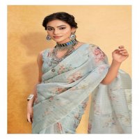 butterfly by kashvi creation unique style organza saree for women