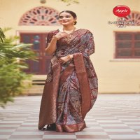 apple the embellished vol 6 beautiful print italian silk unique saree