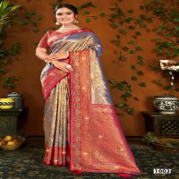 Saroj Shamaa Tissue Saroski Vol-3 Wholesale Tissue Silk With Swaroski Work Sarees