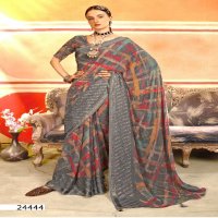 Vallabhi Kizza Vol-4 Wholesale Shimmer Georgette Indian Sarees