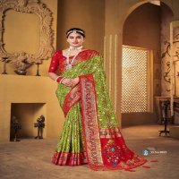 Shubh Shree Subh Mangalam Wholesale Welvet Tusser Silk Ethnic Sarees
