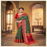 Shubh Shree Subh Mangalam Wholesale Welvet Tusser Silk Ethnic Sarees