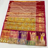 SOSY Dharmavaram Wholesale Designer Ethnic Indian Sarees