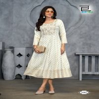 Blue Hills Womaniya Plus Vol-1 Wholesale Anarkali Gown With Embroidery Work Kurtis