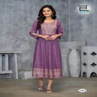Blue Hills Womaniya Plus Vol-1 Wholesale Anarkali Gown With Embroidery Work Kurtis