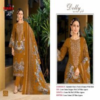 Pakiza Dolly Vol-47 Wholesale Heavy Lawn Kashmiri Neck Work Dress Material