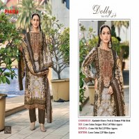 Pakiza Dolly Vol-47 Wholesale Heavy Lawn Kashmiri Neck Work Dress Material
