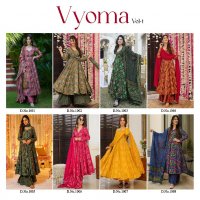 Lucaya Vyoma Vol-1 Wholesale Pure Muslin Top With Pant And Dupatta