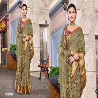 5D Designer Sanjana Wholesale Bright Chiffon With Kasab Border Ethnic Sarees