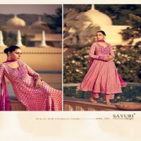 Sayuri Kasida Wholesale Premium Real Chinon Silk Free Size Stitched Suits