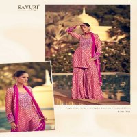 Sayuri Kasida Wholesale Premium Real Chinon Silk Free Size Stitched Suits