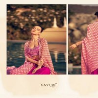 Sayuri Kasida Wholesale Premium Real Chinon Silk Free Size Stitched Suits