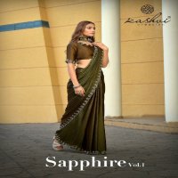 Kashvi Sapphire Vol-1 Wholesale Soft Silk With Jharkan Work Festive Sarees