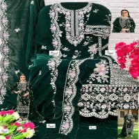 Shree Fabs K-5280 Wholesale Velvet Fabrics Indian Pakistani Salwar Suits