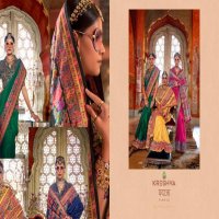 kreshva padmaja 713-718 luxury print high quality festival wear saree