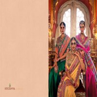 kreshva padmaja 713-718 luxury print high quality festival wear saree