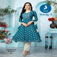 melody vol 3 by kaya new trendy plus size fullstitch frock style suits