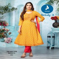 melody vol 3 by kaya new trendy plus size fullstitch frock style suits