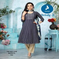 melody vol 3 by kaya new trendy plus size fullstitch frock style suits