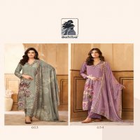 firdos by sahiba muslin silk elegant style unstitch 3pcs dress