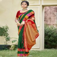 bunawat chhavi silk wedding festival wear silk fabric saree collection