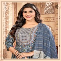 mahendra fashion ruhi vol 5 capsule print readymade casual nayra suit