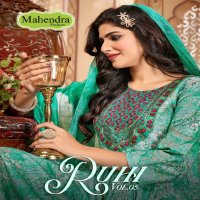 mahendra fashion ruhi vol 5 capsule print readymade casual nayra suit