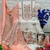 al khushbu zahra rubab vol 2 embroidery georgette pakistani suits