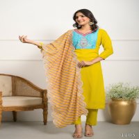 Tanisha Vol-16 Wholesale Viscose Fabrics Readymade 3 Piece Salwar Suits