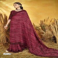 Vallabhi Ameeta Wholesale Solid Georgette Fabrics Indian Sarees