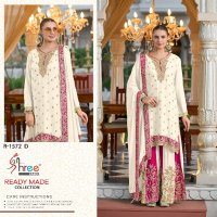 Shree Fabs R-1572 Wholesale Chinon Silk Readymade Salwar Suits