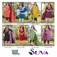 blue hills suva chanderi foil printed readymade plus size ladies suits