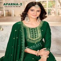 Sangeet Aparna Vol-2 Wholesale Vichitra Silk Top With Pant And Dupatta