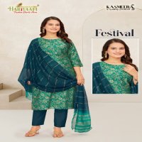 Hariyaali Festival Vertican Vol-2 Wholesale Readymade Suits Combo