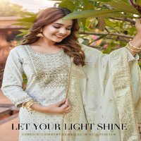 Rangmaya Tisya Wholesale Kurti With Pant And Banarasi Dupatta Catalog