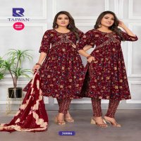 Raashi Taiwan Wholesale Alia Cut Tops With Pant And Dupatta