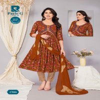 Raashi Parle G Vol-2 Wholesale Alia Cut Kurti With Pant And Dupatta