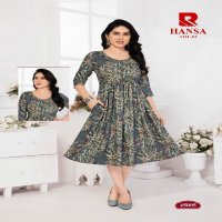 Raashi Hansa Vol-2 Wholesale Trendy And Stylish Anarkali Kurtis