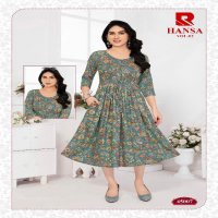 Raashi Hansa Vol-2 Wholesale Trendy And Stylish Anarkali Kurtis