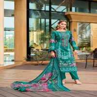 levisha launch naira nx vol 11 cemric cotton print with embroidery salwar kameez