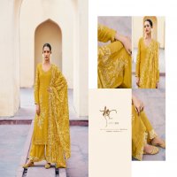 radha trendz saanjh vol 2 chinon embraided unstitch salwar suit