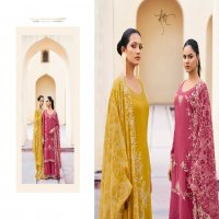 radha trendz saanjh vol 2 chinon embraided unstitch salwar suit