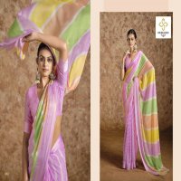 suhana chiffon by shubh shree chiffon weaving stylish saree collection