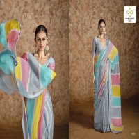 suhana chiffon by shubh shree chiffon weaving stylish saree collection