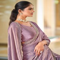 SILVER STONE VOL 1 BY KASHVI CREATION MALAI SILK HIT DESIGN SAREE