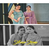 SILVER STONE VOL 1 BY KASHVI CREATION MALAI SILK HIT DESIGN SAREE
