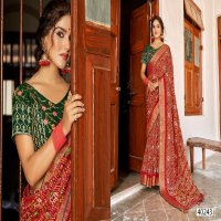 MALAI SILK VOL 3 BY 5D DESIGNER HIT DESIGN SILK JACQUARD SAREE WITH EMBROIDERED BLOUSE